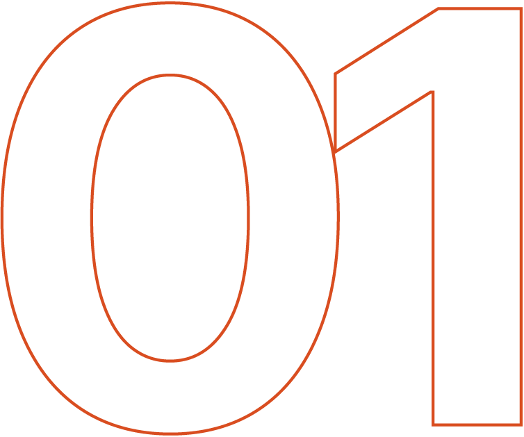 Numéro un en orange